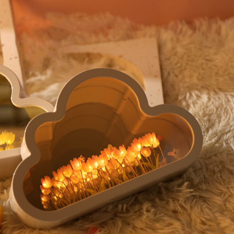 CloudTulip™ - Lámpara Espejo de Tulipanes Infinitos🌷