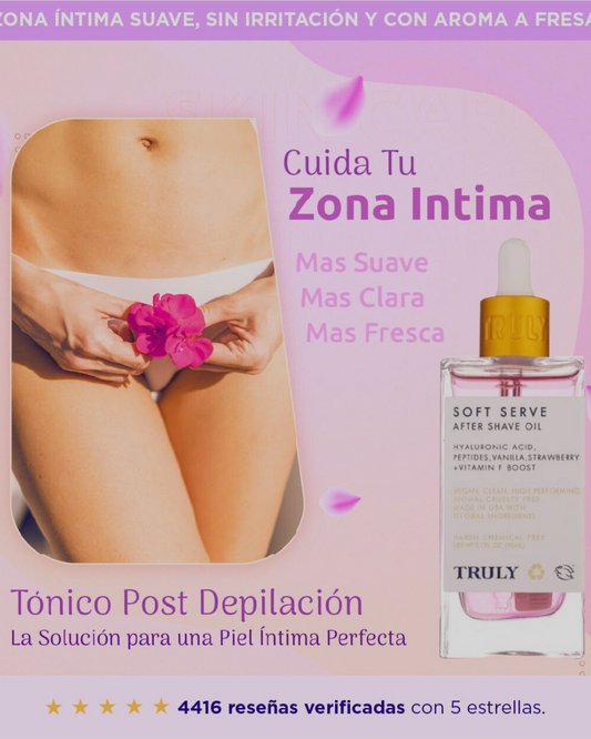 Truly® Oil - Tónico para una Depilación Suave y sin Irritación | Envío Gratis