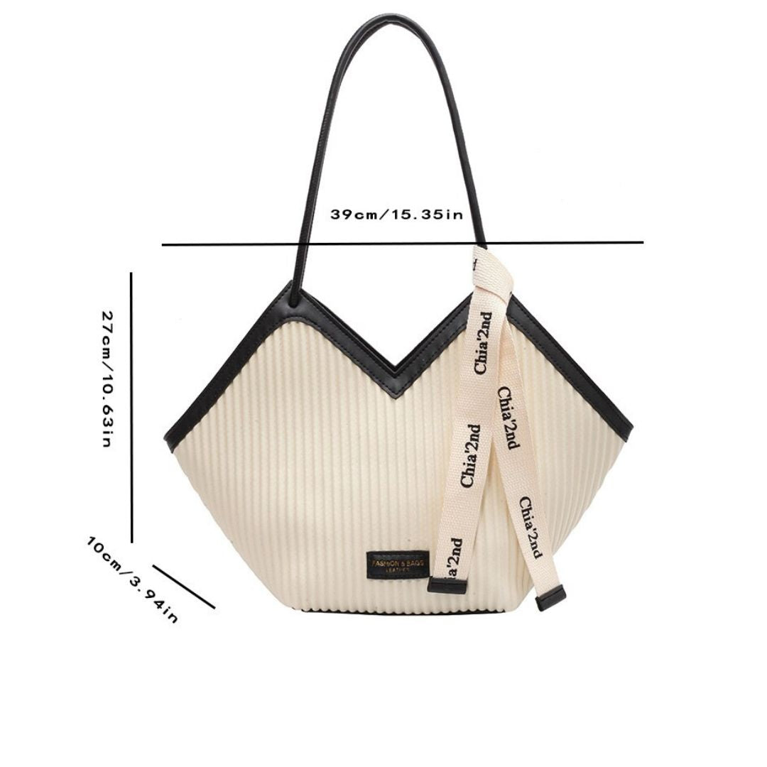 BOLSO DE HOMBRO TRIANGULAR VALENTINA 2024