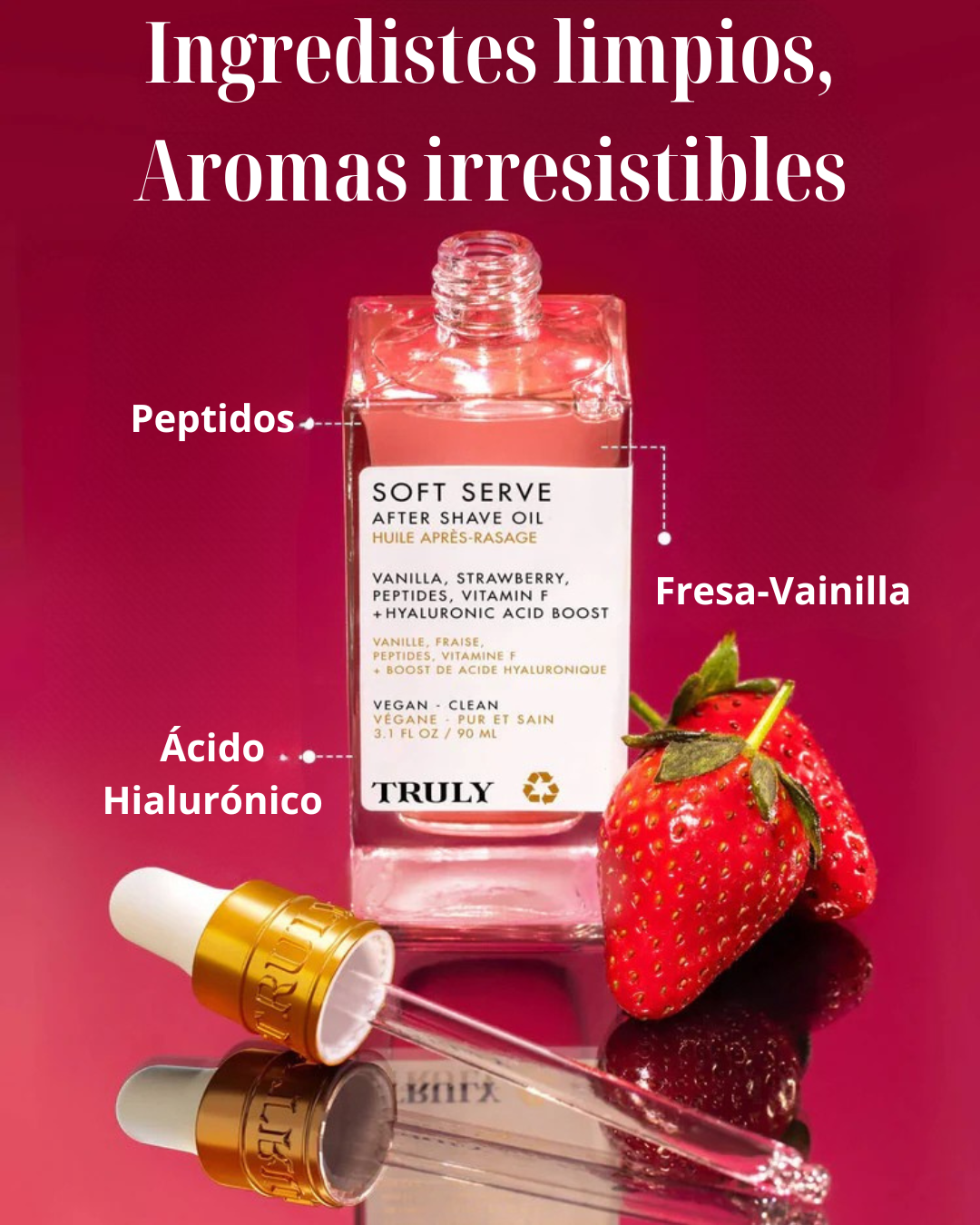 Truly® Oil - Tónico para una Depilación Suave y sin Irritación | Envío Gratis